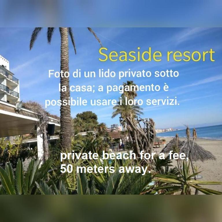 House Of Fly With Sea View, Front The Beach 萨沃纳 外观 照片